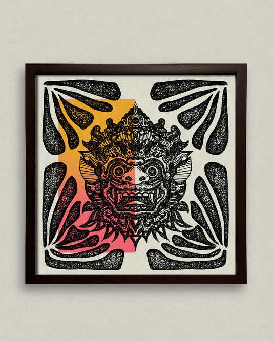 Bali Bagus 12x12 Framed Print