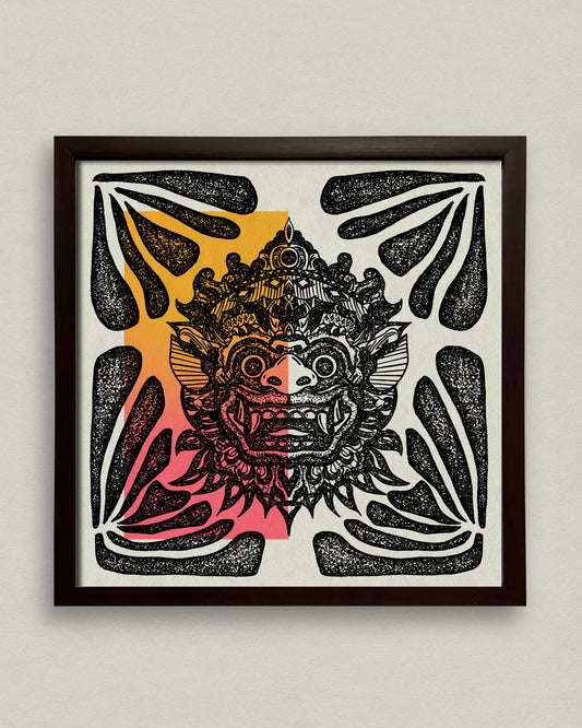 Bali Bagus 12x12 Framed Print